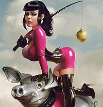 35 Amazing Out Of This World 2D Pin-Up Paintings