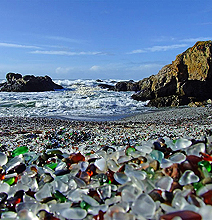 The Glass Shard Beach: Set Your Soft Feet On This Beauty The Glass Shard Beach: Set Your Soft Feet On This Beauty