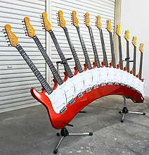 Extraordinary Guitar Sculptures Rock The World Even Harder Extraordinary Guitar Sculptures Rock The World Even Harder