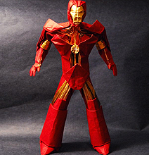 Iron Man Origami Figurine: It’s Brutally Awesome