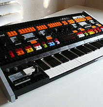 Lego Roland Jupiter 8 Synthesizer Brings Back The Retro