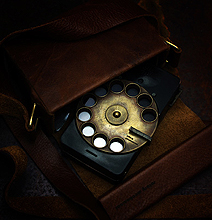 Badass Nostalgic Steampunk Rotary Smartphone