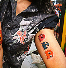 Retro Tattoos Dedicate Skin To Pac-Man