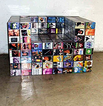 The Awesome Retro Use Of Recycled Cassettes