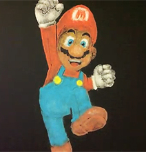 Art With Salt: Link & Super Mario Created With Salt [Videos]