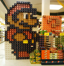 Next Generation Super Mario Packaging Store Displays Next Generation Super Mario Packaging Store Displays