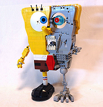 SpongeBob Lego Terminator Never Gets Old