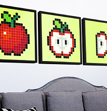 Stickaz: Pixel Customization Stickers For Your Own Wall Art