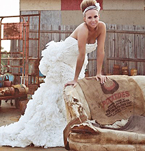 Toilet Paper Wedding Dresses For The Daring