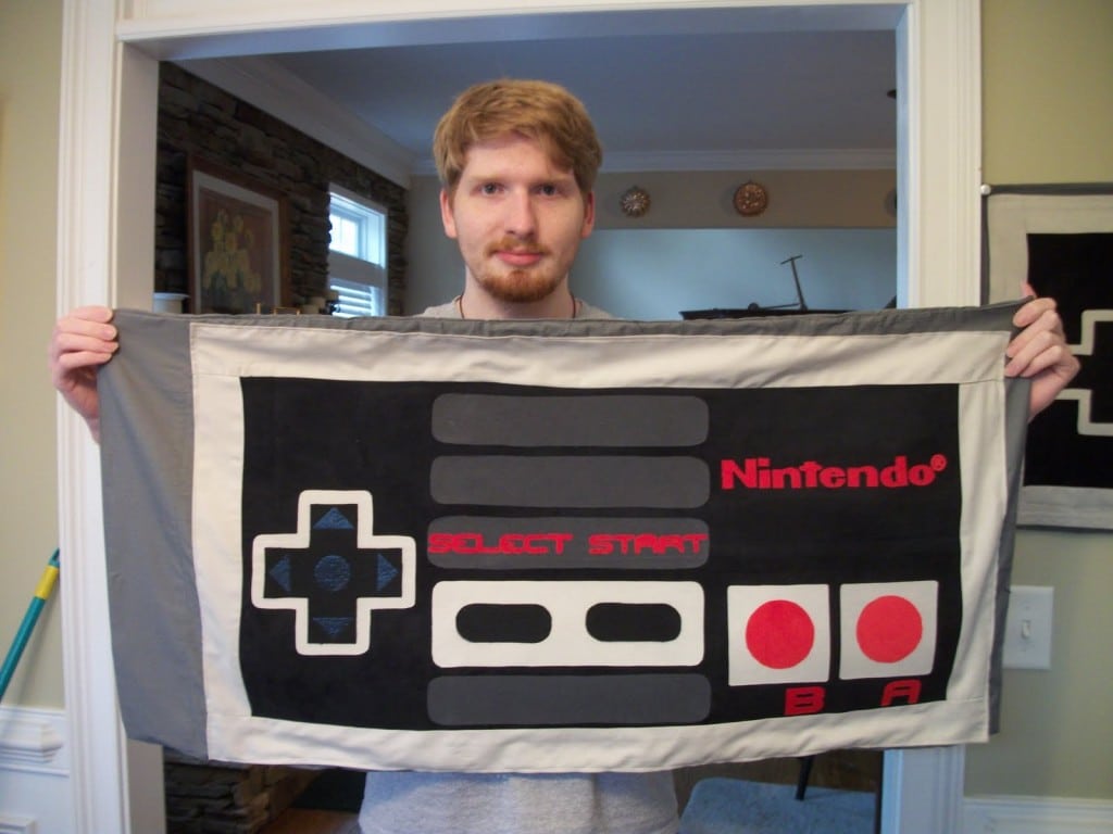 NES-Retro-Geek-Bed-Sheets