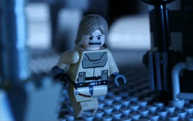 Luke Skywalker In Black Stormtrooper