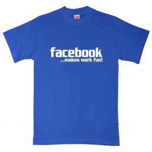 Facebook Statement Text T-Shirt
