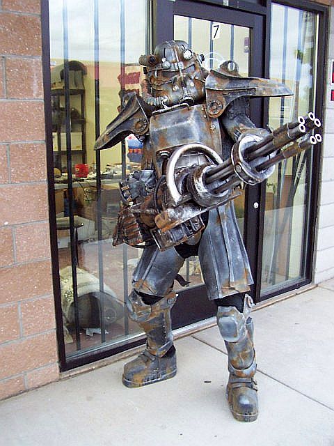 Fallout Cosplay Costume Mini Gun