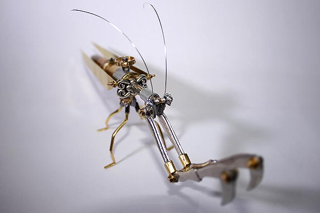 Nature Meets Art Steampunk Insects