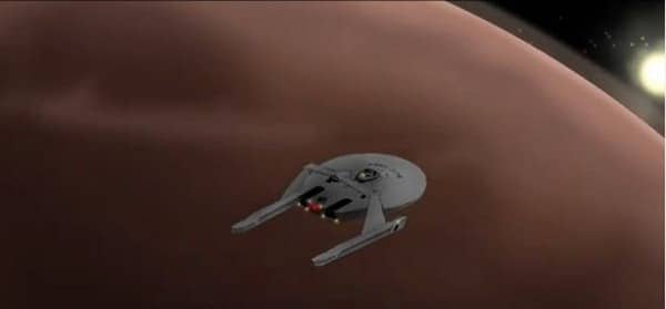 Star Trek Enterprise Papercraft Version