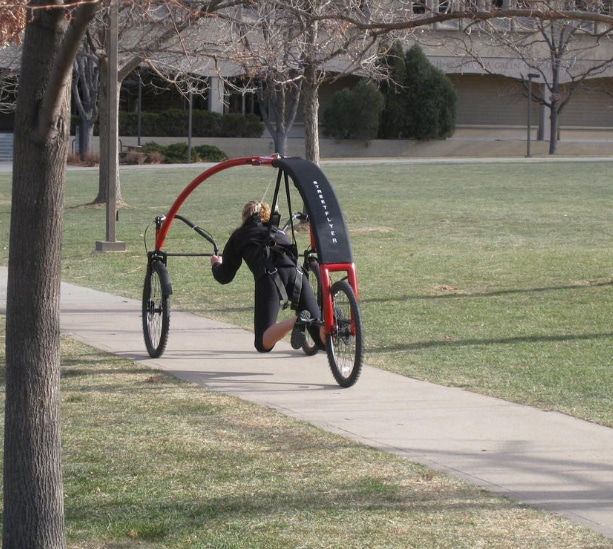 StreetFlyer Bicycle Prototype In Action 