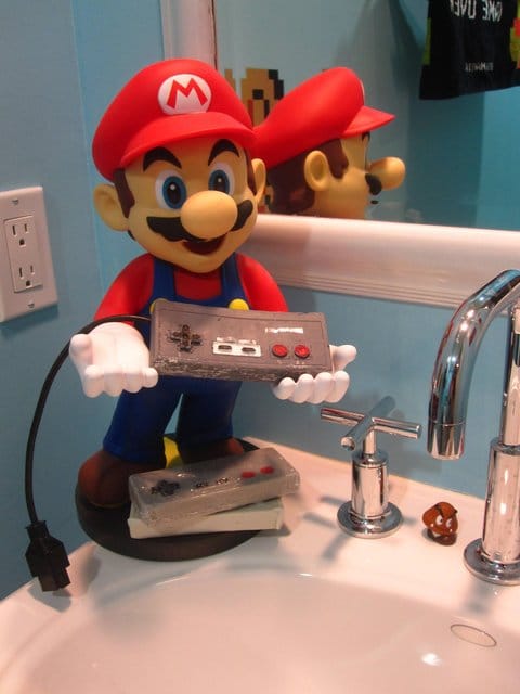 Super Mario Soap Nintendo Controller 