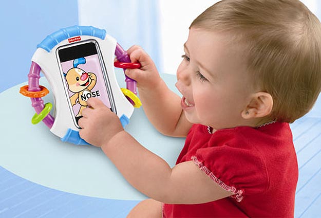 Transform iPhone Into Baby Toy