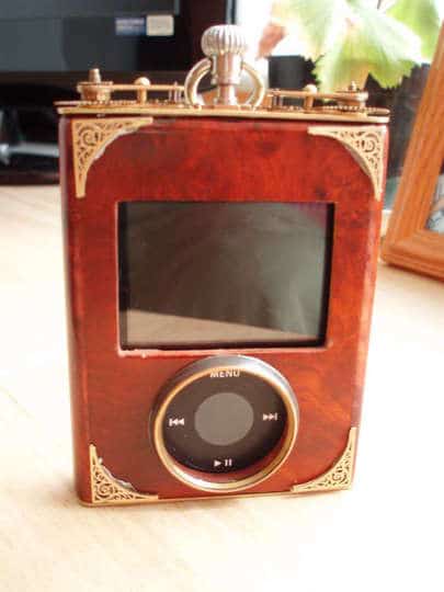 Front View iPod Steampunk Case