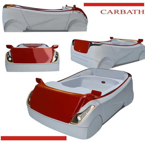 Car Bathtub Industrial Concept Design