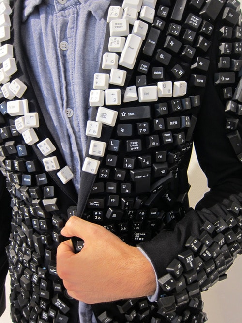 Geek Fashion Keyboard Button Jacket