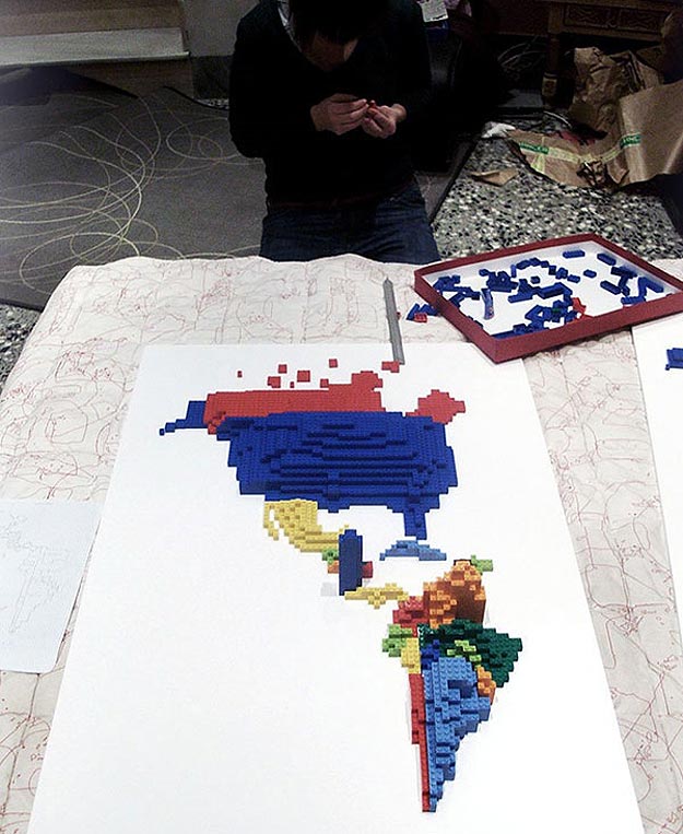 Making Maps With Lego