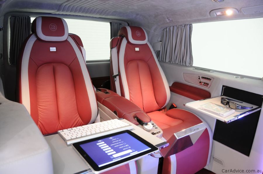 Mercedes Brabus iBusiness technology Van