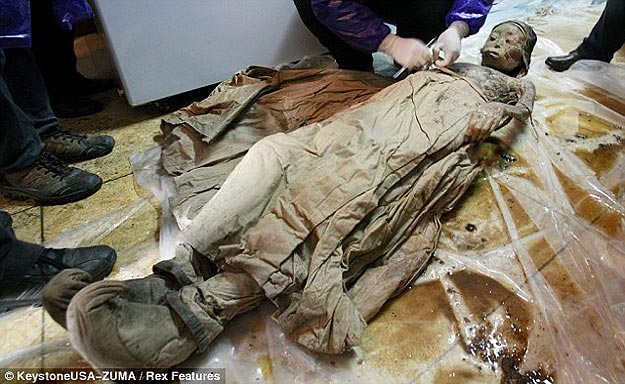 Well Preserved Mummy In China