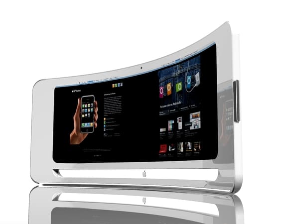 Concept Apple Curved Dual Display