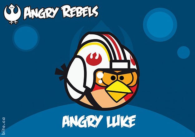 Mashup Angry Birds Star Wars 