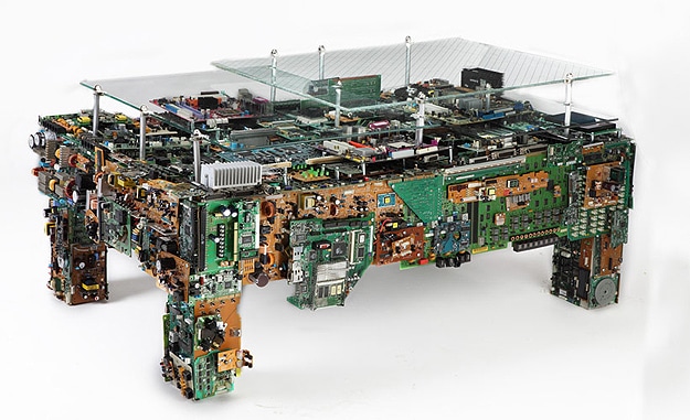Motherboard Recycled Coffee Table