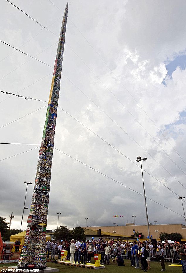 Tallest Lego Tower In Brazil