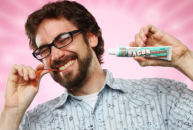 Bacon and Cupcake Toothpaste variants