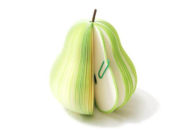 Pear Shaped Sticky Note