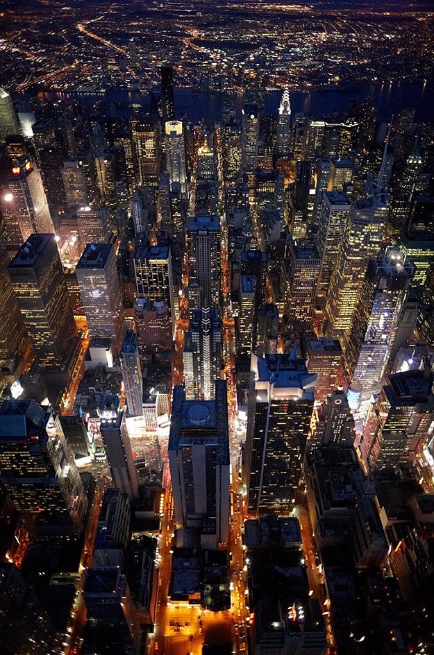 Photographs Of Cities At Night