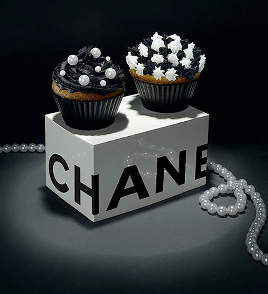 Chanel Decorated Classy Cupcake