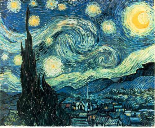 Bacon Van Gogh Starry Night
