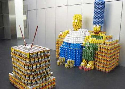 Canstruction Canned Food Build Concepts