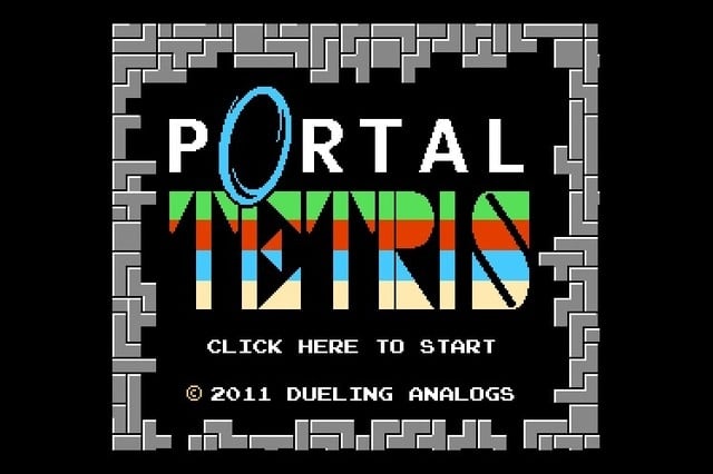 Portal Tetris Unlimited Game Play