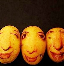 Potato Portraits: The Real Life Potato Heads Potato Portraits: The Real Life Potato Heads