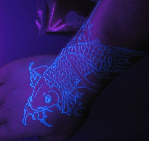 Black Light Glowing Tattoo Technology
