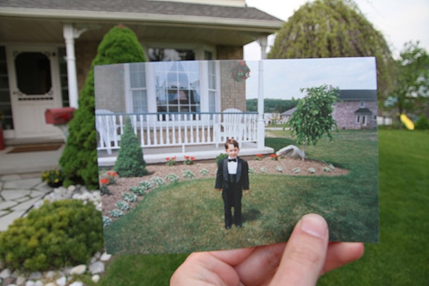 Past and Present Collide Photographs