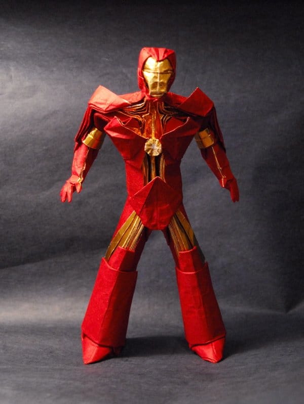 Iron Man Origami Fold Figurine