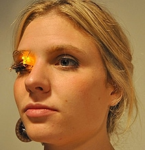 LED Eyeshadow: Now You Can Look Like A Cyborg LED Eyeshadow: Now You Can Look Like A Cyborg