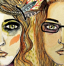 10 Colorful Right-Brain & Left-Brain Interpretations 10 Colorful Right-Brain & Left-Brain Interpretations