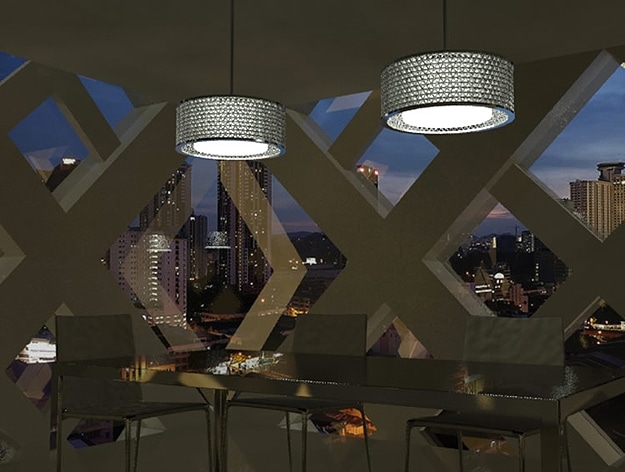 Tetrabox Lamp Fixture Design