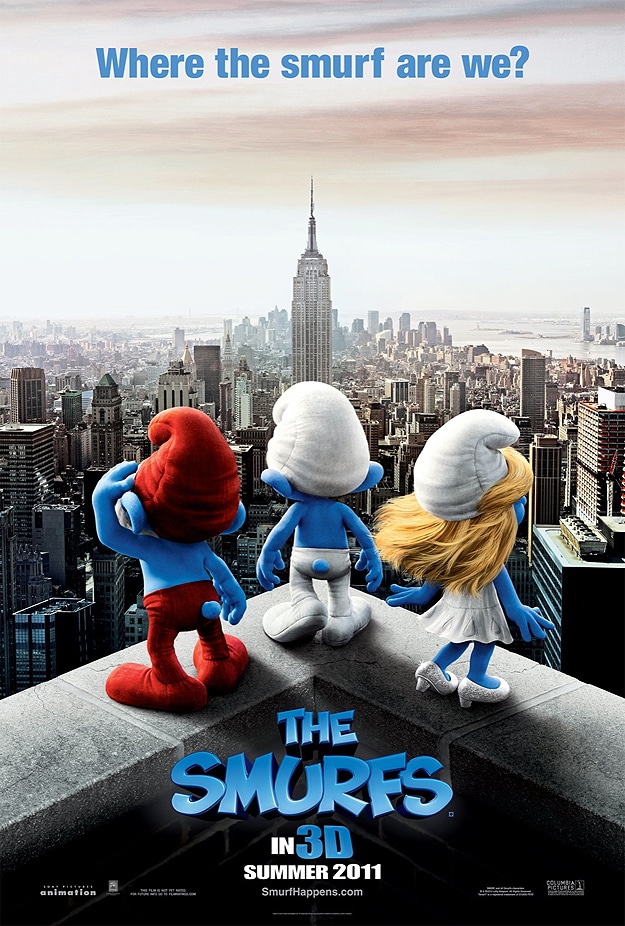 Sony Promotes Smurf Movie