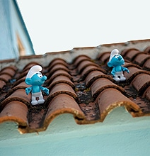 Smurf Village: The Real Life Completely Blue Town Smurf Village: The Real Life Completely Blue Town