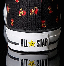 Super Mario Converse Sneakers For Retro Gaming Geeks