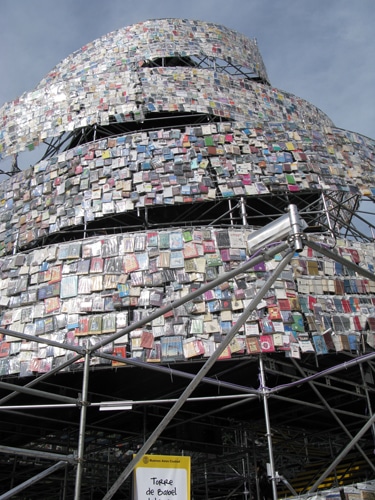 30000 Book Tower Of Babel
